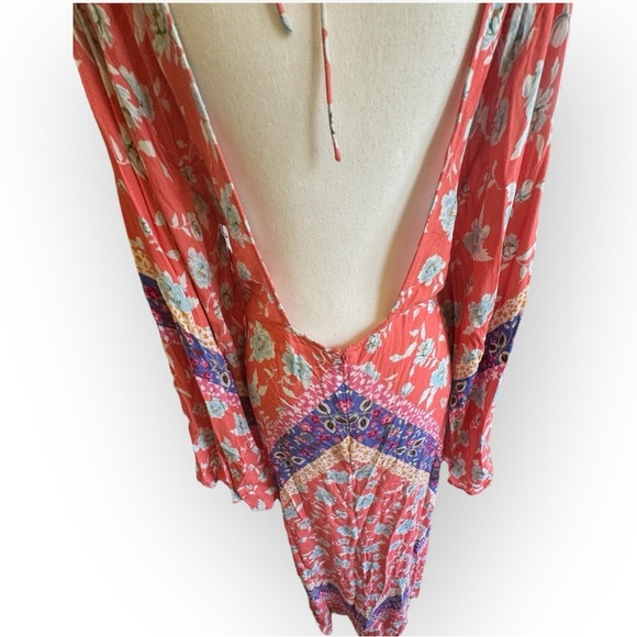 Lovers + Friends Better Vibes Kimono Dress Sz Small Fairy Wistful Romantic Boho - Picture 5 of 10